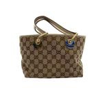GUCCI◆トートバッグ_GGキャンバス/キャンバス/BRW