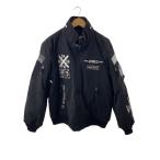 AVIREX◆MA-1 MOD HALO/XXL/ポリエステル/BLK/6192176