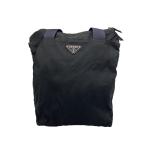 ショッピングPRADA PRADA◆トートバッグ/ナイロン/BLK/全体的に汚れ有