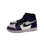 NIKE◆AIR JORDAN 1 RETRO HIGH OG/28.5cm/パープル