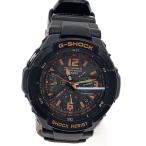 ショッピングg-shock ブラック CASIO◆ソーラー腕時計・G-SHOCK/アナログ/ブラック/オレンジ/GW-3000B-1AJF/ジーショック