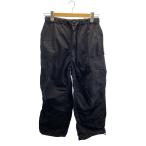COMME des GARCONS HOMME◆カーゴパンツ/XS/ナイロン/ブラック/HO-P004-051