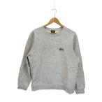 ショッピングstussy STUSSY◆バックロゴ/スウェット/M/コットン/グレー/プリント/Z3000SAS18