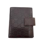 GUCCI* обложка для записной книжки _ Guccisima / кожа / Brown /115240//