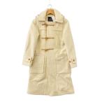 Gloverall◆ダッフルコート/36/ウール/WHT/無地/MS5164TM