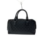 ショッピングＧＧキャンバス GUCCI◆ボストンバッグ_GGキャンバス/キャンバス/BLK