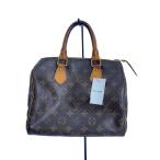 ショッピングキャンバス LOUIS VUITTON◆1)スピーディ25_モノグラム・キャンバス/PVC/BRW