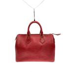 ショッピングエピ LOUIS VUITTON◆スピーディ30_エピ/レザー/RED