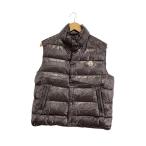 MONCLER◆ダウンベスト/1/ナイロン/BRW/無地/220914335005 68950