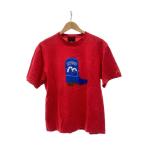EVISU◆Tシャツ/40/コットン/RED/プリント