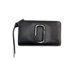 MARC JACOBS◆2つ折り財布/--/BLK/無地/レディース
