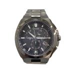 CITIZEN◆ソーラー腕時計/アナログ/ステンレス/BLK/BLK/e610-t018513