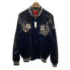 スカジャン/FREE/コットン/BLK