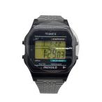 TIMEX◆クォーツ腕時計/アナログ/--/BLK/BLK/TW2V22500