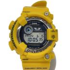 CASIO◆ソーラー腕時計・G-SHOCK/デジタル/イエロー/イエローフロッグマン//