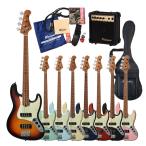 Bacchus Bacchus BJB-2-RSM/M electric bass beginner set roast tedo Maple neck adoption Jazz base type Universe series RSM introduction 