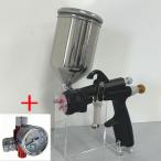 ( ограниченное количество )(K.V3.L)DEVILBISS De Ville винт распылительный пистолет LUNA3-A45-18GK маленький размер гравитационного типа свободный угол краска cup * под рукой манометр есть комплект форсунка калибр :1.8mm