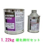 ロックペイント　202-1940　ミラクルプラサフHB（グレー）　202-0110硬化剤付　1.22kgセット