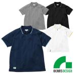 B7915-61 ハーフZIP半袖ポ