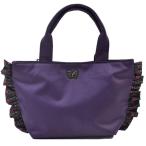 アナスイ ミニ トートバッグ バッグ レディース ブランド ANNA SUI 小花フリル パープル 女性 婦人