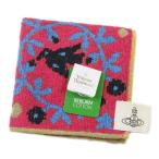 ショッピングハンカチ タオルハンカチ レディース 1枚 ヴィヴィアン ウエストウッド Vivienne Westwood ピンク CLOWN PRINT 花 フラワー 青 ブルー デビル ORB オーブ ハンドタオル