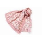 ケイトスペード ニューヨーク スカーフ シルク 100％ 大判 ストール レディース ブランド ハート クローバー ピンク 女性 婦人 薄手 春 夏 絹 ケート おしゃれ