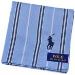  носовой платок 1 листов Polo Ralph Lauren мужской синий голубой полоса Logo вышивка мужчина джентльмен День отца подарок 