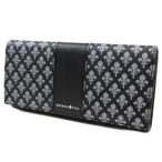 ショッピングパトリック パトリック コックス 長財布 財布 メンズ ブランド ニューキングス かぶせ フラップ 箱無 シルバー 黒 ブラック 男性 本革 小銭入れあり 新品