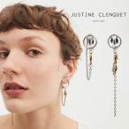 ジュスティーヌクランケ Justine Clenquet クリップオンイヤリング Rue clip-on earrings レディース メンズ  ユニセックス パラジウム[アクセサリー]