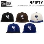 ニューエラ キャップ NEW ERA 帽子 Los Angeles Dodgers ’Upside Down LA Logo’ 9FIFTY Snapback LA メンズ ユニセックス 限定モデル 正規品[帽子]