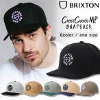 BRIXTON キャップ ブリクストン 帽子 Crest Curved MP Snapback スナップバック ハット CREST C MP ぼうし フリーサイズ メンズ レディース ユニセックス スケー