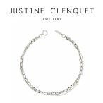 ジュスティーヌクランケ Justine Clenquet Kirsten palladium necklace キルステン パラジウム ネックレス チョーカー スワロフスキー クリスタル レディース [