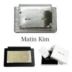 ショッピングミニ財布 正規品 Matin Kim ミニ財布 マーティンキム ACCORDION WALLET ロゴ ウォレット 牛革 カード財布 韓国 ユ00572