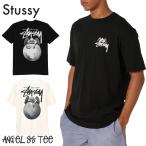 Stussy Tシャツ ステューシー ロゴ 半袖 Angel 50-50 Ss Tee オーバーサイズ メンズ 海外限定 ユニセックス 正規品 ST0235008 [衣類] ユ00582