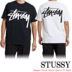 Stussy Tシャツ ステューシー ロゴ 半袖 Bigger Stock Short Sleeve T-Shirt オーバーサイズ メンズ 海外限定 ユニセックス 正規品 ST023S3000 [衣類]ユ00582