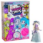 カプセルチックス Capsule Chix Ultimix 4 Pack, 4.5 inch Small Doll with Capsule Mach