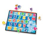 メリッサ&ダグ Melissa&DougBlue's Clues & You  Wooden Chunky Puzzle ー Alphabet (26