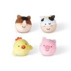 メリッサ&ダグ Melissa&DougRollables Farm Friends Infant and Toddler Toy (4 Pieces