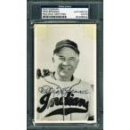 Indians Tris Speaker Authentic Signed 3.5X5.5 Phot