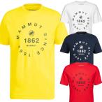 MAMMUT マムート 1017-00974 Seile T-shirt Ｔシャツ メンズ 半袖 マンモス 象 ゾウ アウトドア 綿 コットン S M L XL ホワイトネイビーレッドイエロー