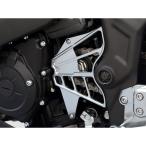 K-FACTORY YZF-R25 звездочка относящийся детали передний кожух звездочки цвет металлик серебряный K Factory 