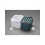 ショッピングESCO ESCO 作業場工具 580x385x319mm 収納ケース（バックル付/クリア） エスコ