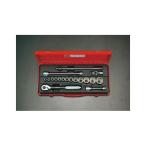 ショッピングESCO ESCO ハンドツール 1/2”DR ソケットレンチセット エスコ