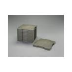 ESCO 作業場工具 500x500x45mm 樹脂製敷板（連結式/OD/10枚） エスコ