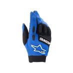 【特価品】Alpinestars オフロードグローブ フルボア グローブ（ブルー/ブラック） サイズ L アルパインスターズ