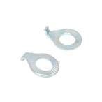 nakatani パーツ Q型脱輪防止金具（5セット）/（シルバー） 中谷金属工業（自転車）