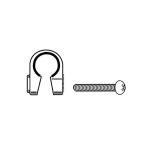 CATEYE アクセサリー BS-3N 取付バンド（φ12.7〜16.0mm）/（ブラック） キャットアイ（自転車）