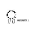 CATEYE アクセサリー HP-5 取付バンド（φ19.0〜22.8mm）/（ブラック） キャットアイ（自転車）