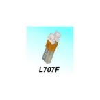 M&H 汎用 ヘッドライト・バルブ L707F ウエッジ（小） 12V0.25W カラー オレンジ エム＆エイチ