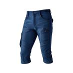 HOP-SCOT брюки 9856-17 Denim cargo половина ( индиго ) размер 4L pop Scott 